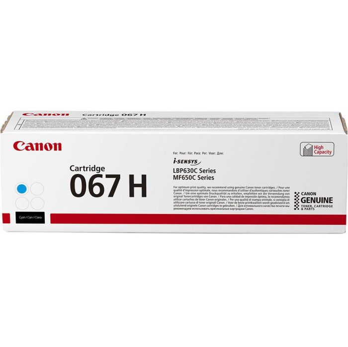 overlay_ea117c4678e42d39bafb3ab6b23bdf5e.JPG Toner Canon CRG067HC, CYAN, capacitate 2350 pagini, pentru LBP-631 / - imagine 1