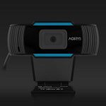 Webcam Aqirys Phase Full HD, 1.8m, negru