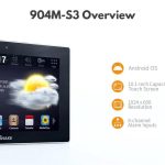 Post interior videointerfon DNAKE 10.1" cu Android;  CPU:Octal core