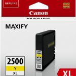 Cartus cerneala Canon PGI2500XLY, yellow, Dual Resistant High Density, capacitate