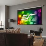 Ecran proiectie electric, perete/tavan, 299 x 168 cm, EliteScreens VMAX135XWH2-E24,Format