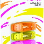 USB EMTEC, 32GB, USB 2.0, pachet de 3 buc