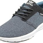 INCALTAMINTE SUPRA HAMMER RUN CHARCOAL HEATHER/RED/BLACK/WHITE, 38