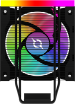 Cooler Procesor URANUS Black ARGB PWM, compatibil Intel/AMD - imagine 5