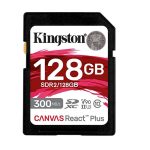 Card de Memorie SDHC Kingston Canvas React Plus 128Gb, Class