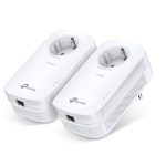 TP-Link AV1200 Gigabit Passthrough Powerline Starter Kit, TL-PA8010PKIT, HomePlug AV2,