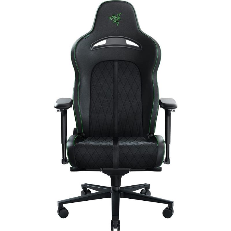 overlay_febedb528f94d2054dff338081d015b4.jpg Scaun gaming Razer Enki Pro black-green - imagine 1