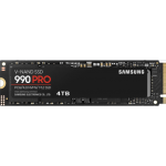 SSD Samsung, 990 PRO, retail, 4TB, NVMe M.2 2280 PCI-E,